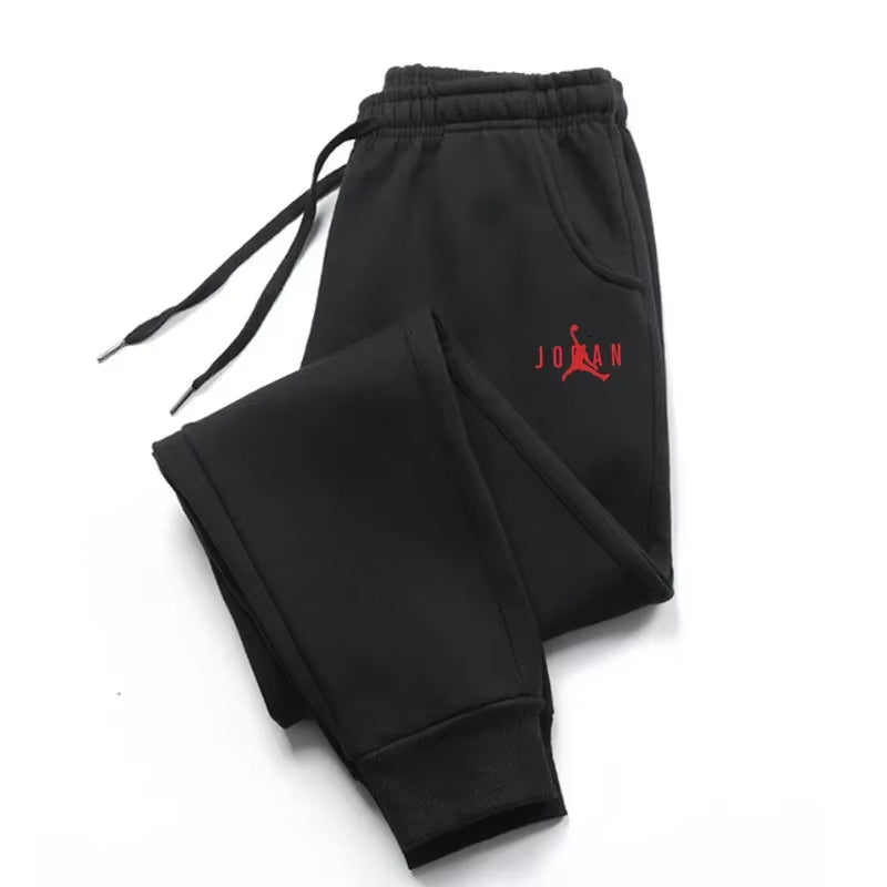 Autumn Winter Men'S Joggers Drawstring Casual Pants Fleece Sweatpants Workout Running Gym Fitness Sports Trousers Sportswear